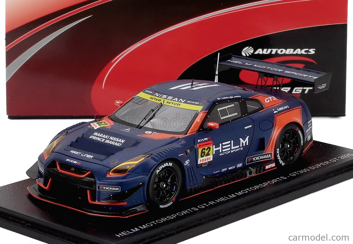 SPARK-MODEL 43SGT25062 Scale 1/43 | NISSAN GT-R NISMO GT3 TEAM