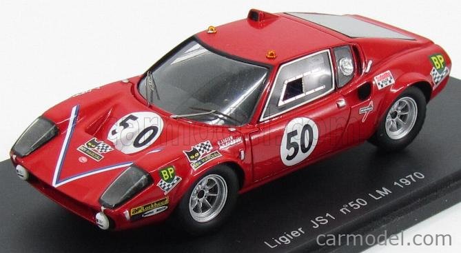 SPARK-MODEL S0541 Masstab: 1/43 | LIGIER JS1 N 50 LE MANS 1970 GUY