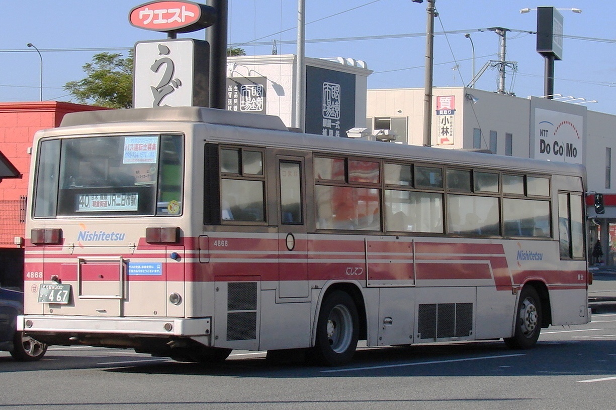 5834【西鉄バス】甘木営業所（6）: バス写真☆いろいろ5選