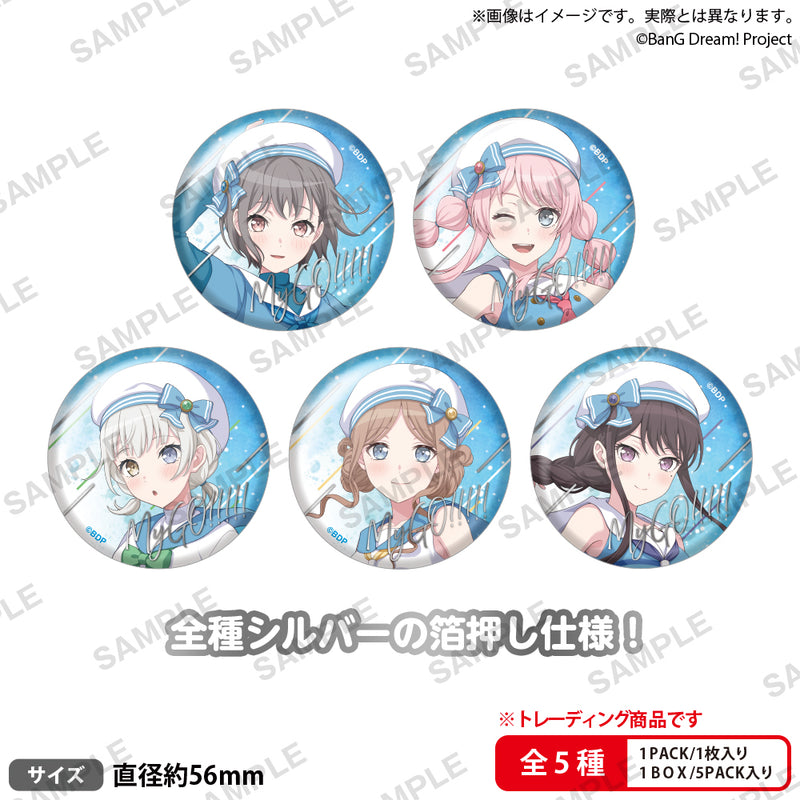 BanG Dream! トレーディング箔押し缶バッジ Voyage ver. 【PACK】