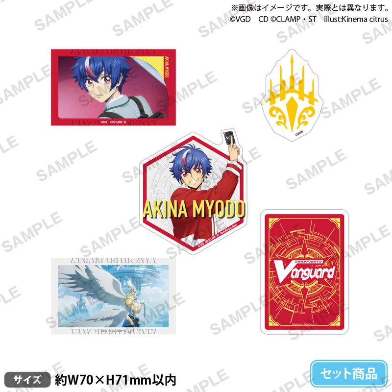 カードファイト!! ヴァンガード Divinez ステッカーセット 明導アキナ