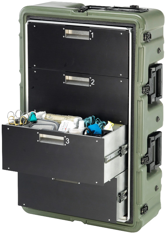 Pelican-Hardigg Medical Supply Cases