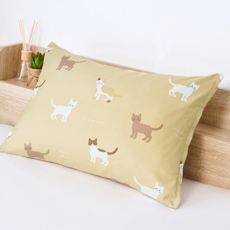 枕カバー ネコ柄（43×63cm） | しまサポ直トク便 | しまむら公式