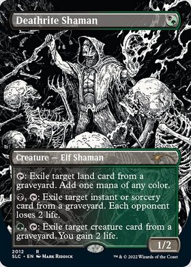 RVR)Deathrite Shaman(旧枠)(363)(F)/死儀礼のシャーマン | (FOIL)神話