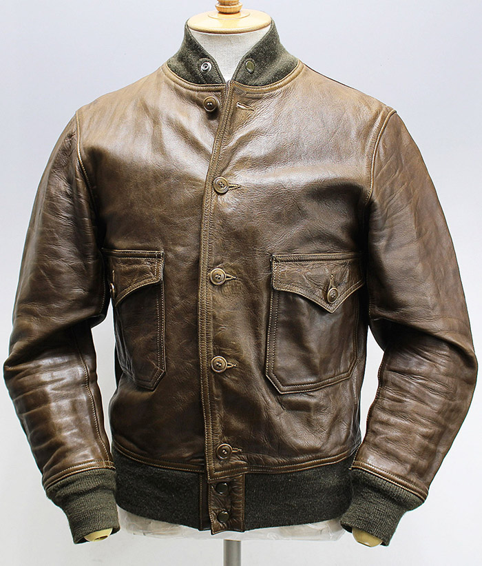 Freewheelers (フリーホイーラーズ) “37J1” AVIATORS' LEATHER JACKET