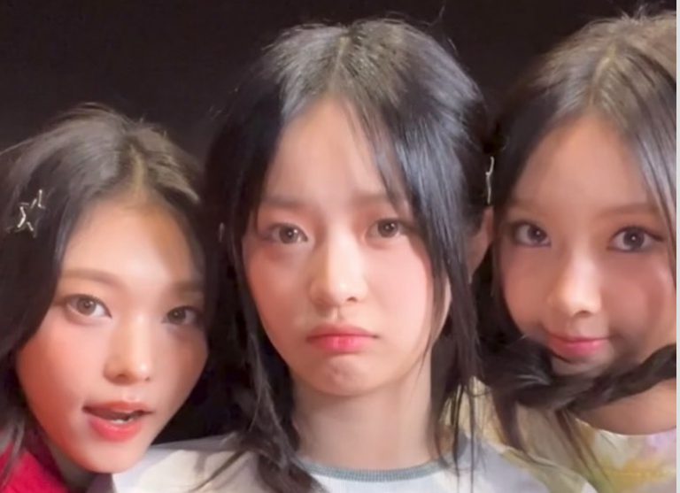 BTSの妹分 NewJeansのハニ、ヘリン、ヘインのビジュ強3ショット