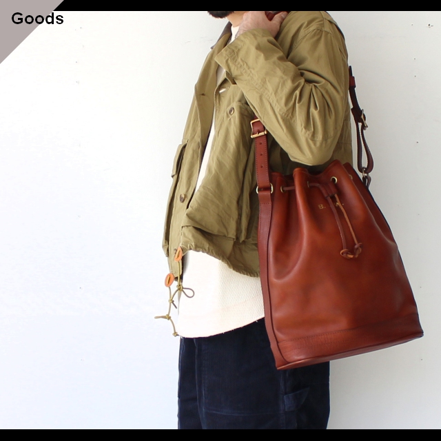 vasco 巾着型2WAYショルダーバッグ LEATHER WANDER PURSE BAG VS-213L