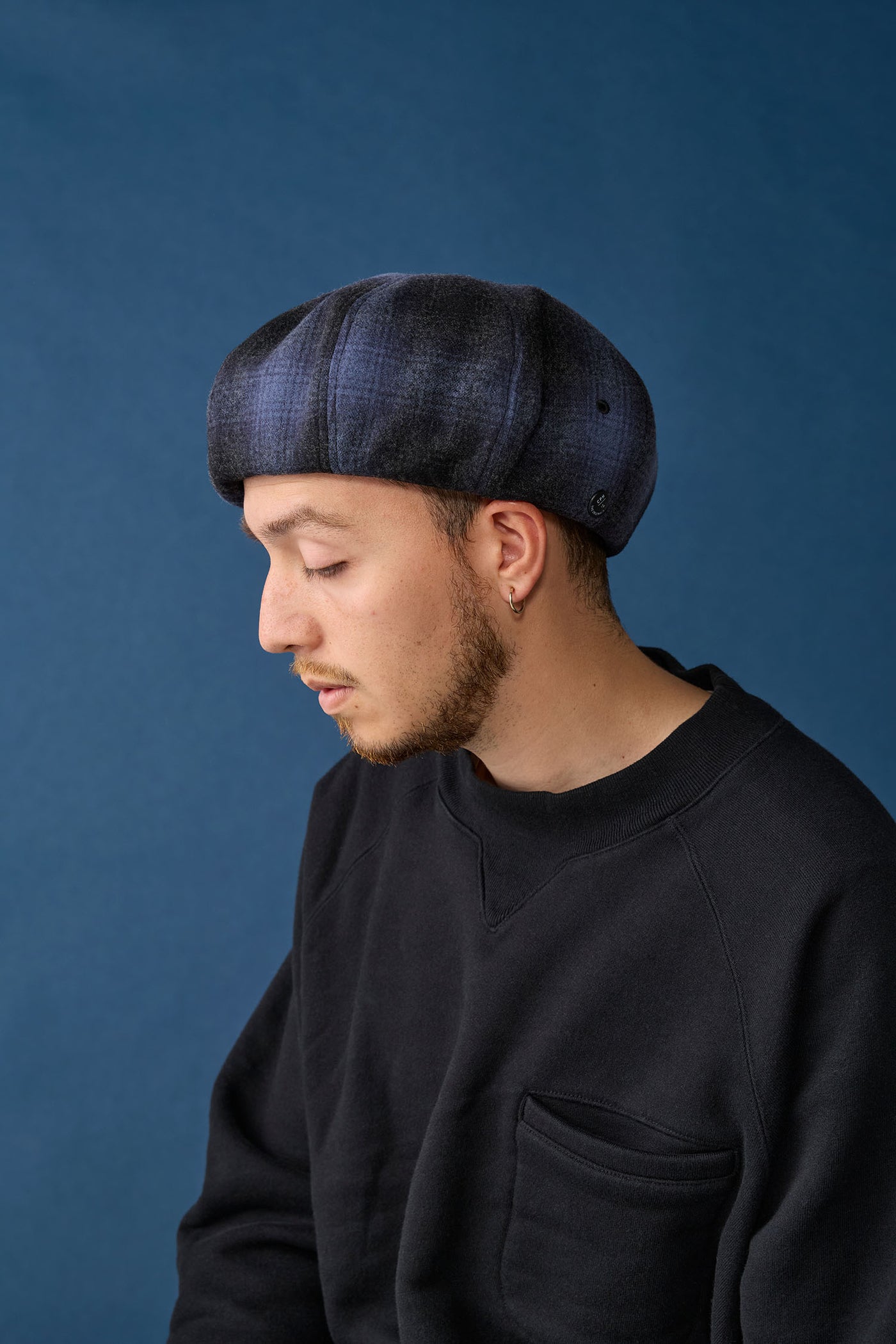 ベレー | 帽子通販｜CPH(シーピーエイチ）BERET / OMBRE CHECK / NAVY