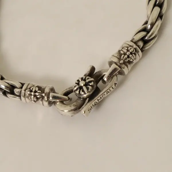 SHAMBALLA シャンバラ シルバー ブレスレット トリプルリンク チェーン