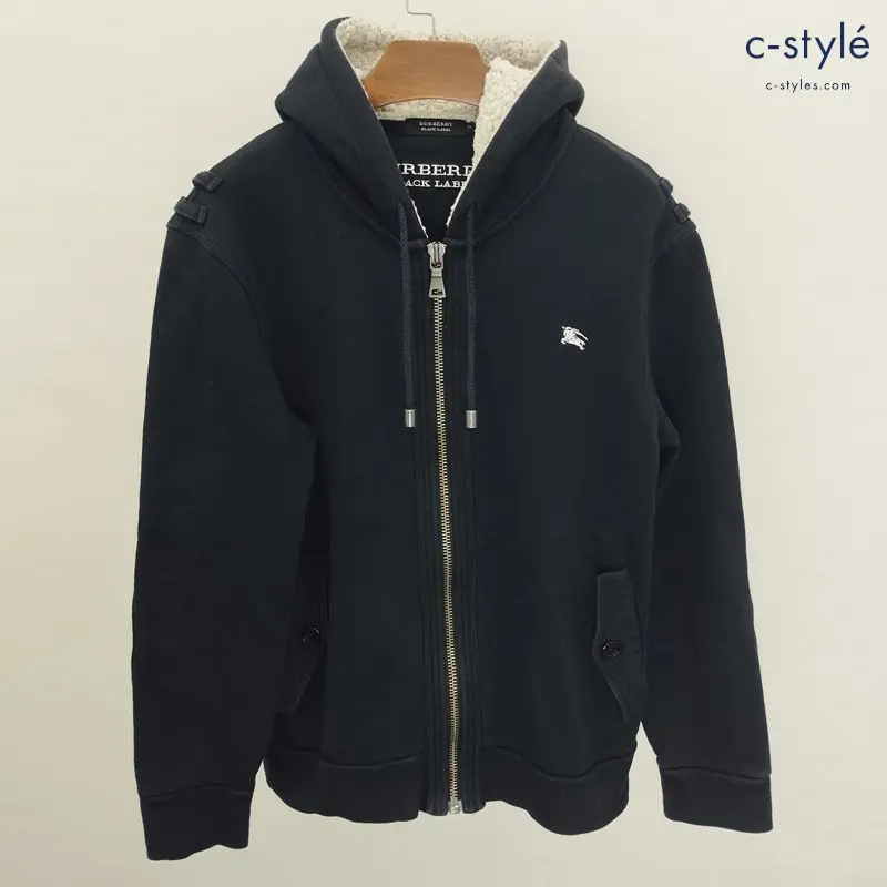 BURBERRY BLACK LABEL バーバリー ブラックレーベル 裏ボアジップ