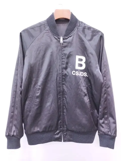 CUNE キューン スカジャン 2 ブラック リバーシブル ITALIA 刺繍の買取