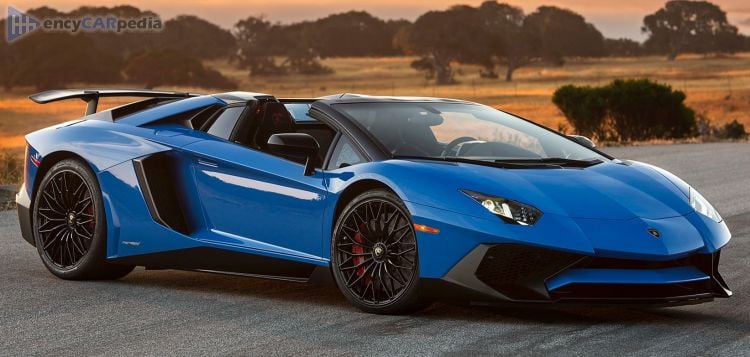 Lamborghini Aventador Roadster LP750-4 SV Ficha Técnica (2015-2016