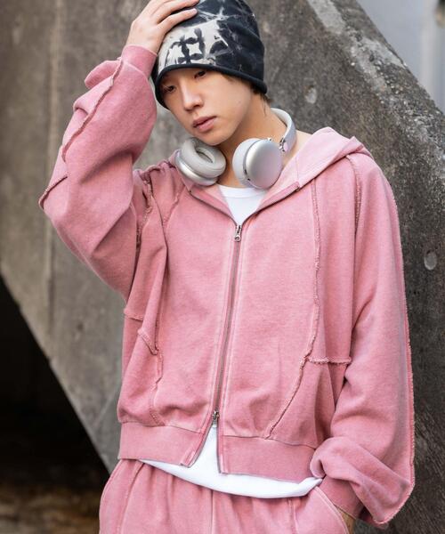 WEGO/【26年春夏新作】スウィッチングZIPパーカー（パーカー）｜WEGO