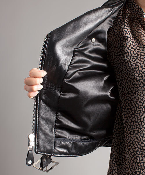 NANO universe（ナノユニバース）の「Schott/wb:ONE STARレザーダブル