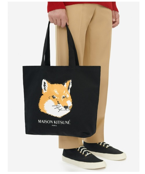 TOTE BAG FOX HEAD（トートバッグ）｜Maison Kitsune（メゾンキツネ
