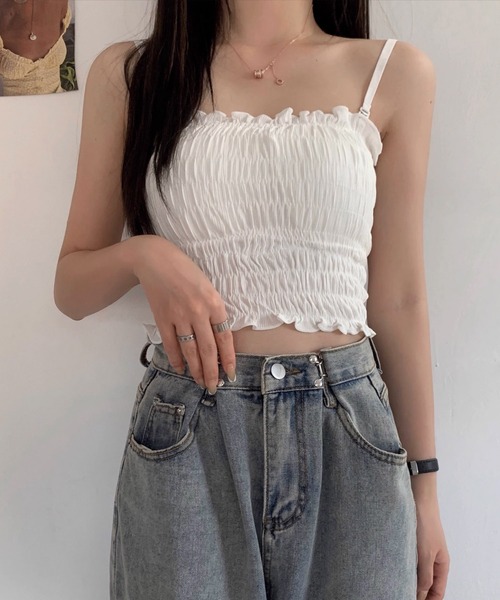 セール】【Lilamusant(リラミュゾン)】カップ付きシャーリング