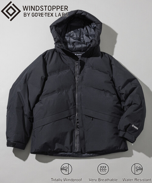 セール】+phenix/プラスフェニックス 別注 GORE-TEX WINDSTOPPER DOWN