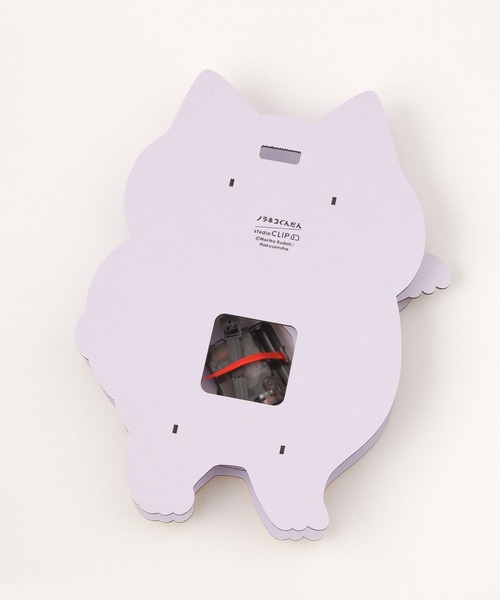 studio CLIP（スタディオクリップ）の「塩まき壁掛け時計[ノラネコ