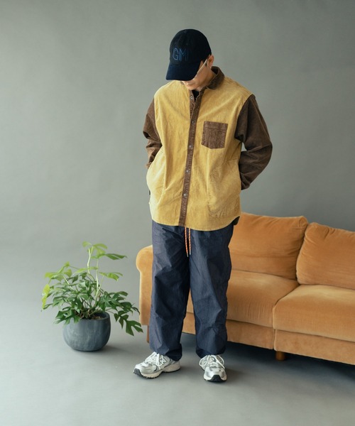 ストレッチコーデュロイシャツJKT | ジムマスター（gym master