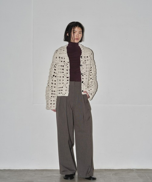 TODAYFUL（トゥデイフル）の「Crochet Knit Shirts（Tシャツ