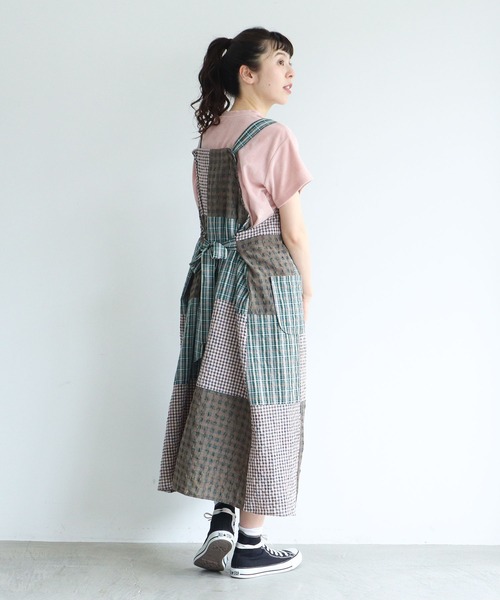 l'atelier du savon（アトリエドサボン）の「○エプロンパッチワーク