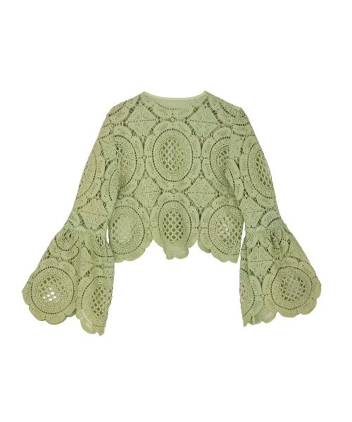 セール】MEDI INDIAN 2WAY BIG LACE TOPS（Tシャツ/カットソー