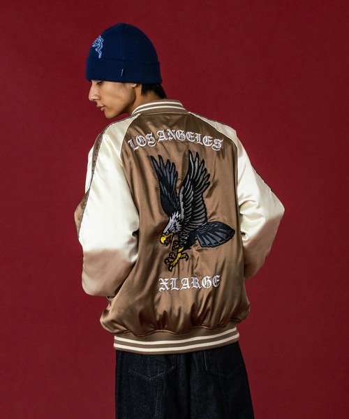 セール】REVERSIBLE SOUVENIR JACKET（スカジャン）｜XLARGE