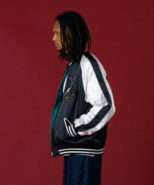 セール】REVERSIBLE SOUVENIR JACKET（スカジャン）｜XLARGE
