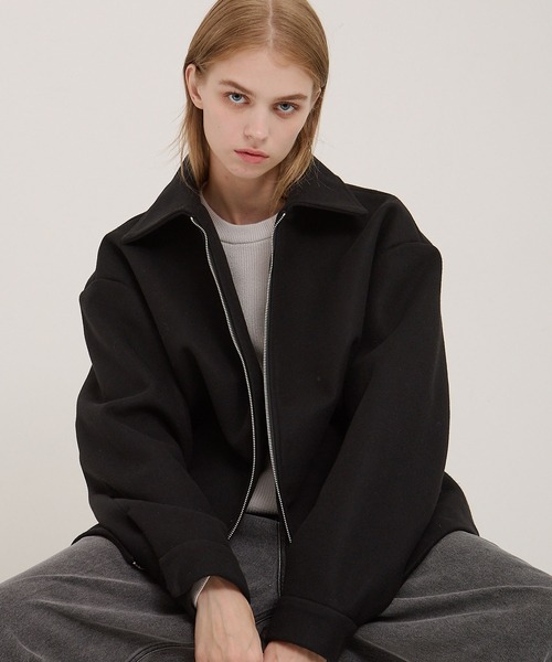 テックメルトンジップアップCPOジャケット（その他アウター）｜EMMA