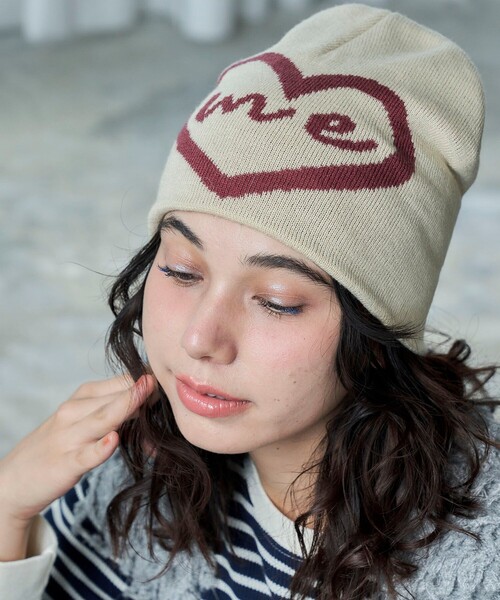 セール】ジャガードビーニー / ニットキャップ（ニットキャップ