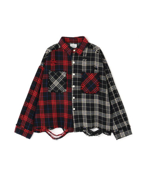 セール】DankeSchon/ダンケシェーン/FLANNEL SHIRTS（シャツ/ブラウス