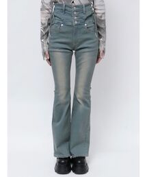 EMODA（エモダ）の「アシンメトリーラインハイウエストパギンス