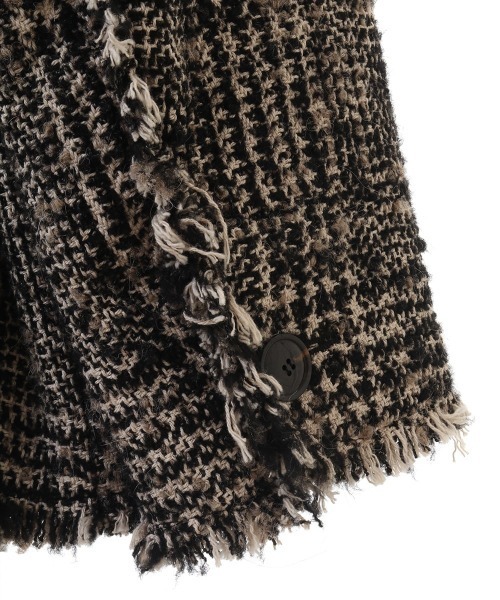 CLANE（クラネ）の「MIX TWEED BLOUSON（ブルゾン）」 - WEAR