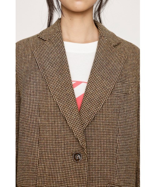 SLY（スライ）の「WOOL BLEND GUNCLUB CHECK JK ウール ブレンド ガン
