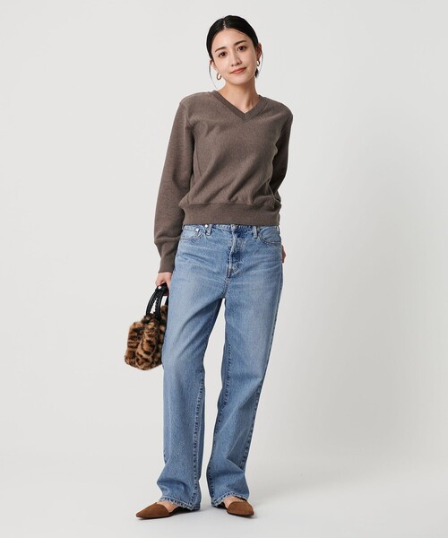 セール】＜upper hights＞THE CECILIE ワイドストレート デニムパンツ