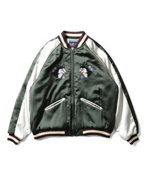 HOUSTON｜ヒューストンのスカジャン（グリーン・カーキ/緑色系）通販