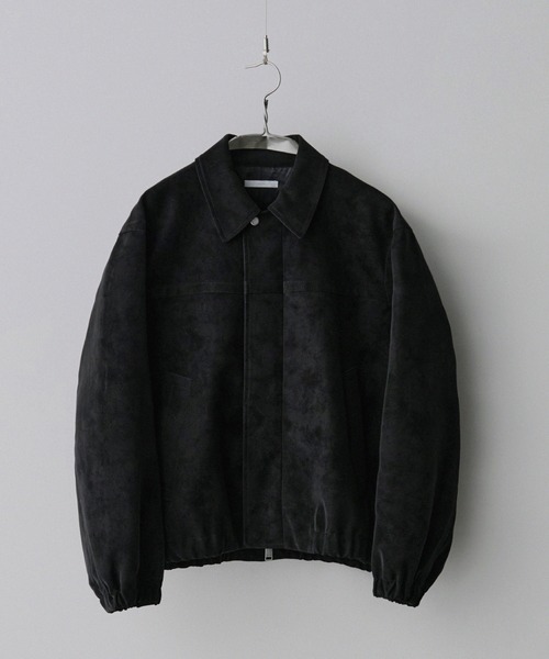 FAUX SUEDE ZIP BLOUSON（ブルゾン）｜WYM LIDNM（ウィム バイ リドム