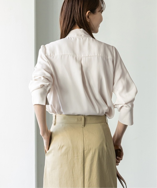 WEB＆日本橋店限定・追加》ロイヤルサテンボウタイブラウス（シャツ