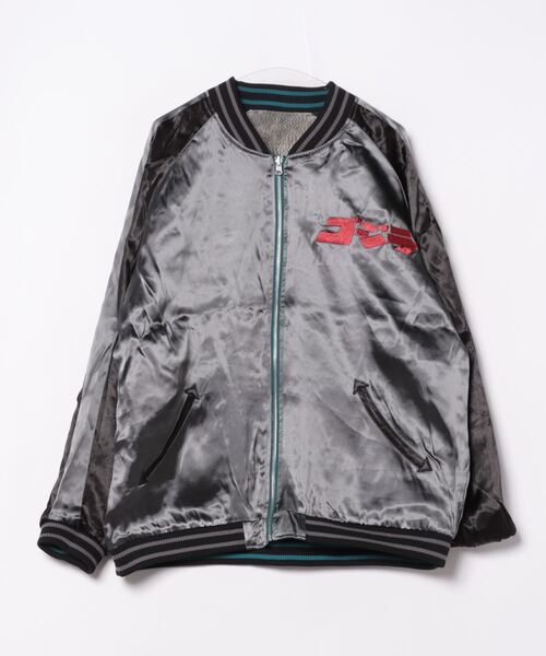 ゴジラ × 錦nishiki 月下桜ゴジラ リバーシブル スカジャン(M2