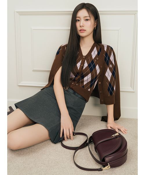 セール】アーガイルカーディガン（カーディガン/ボレロ）｜SNIDEL