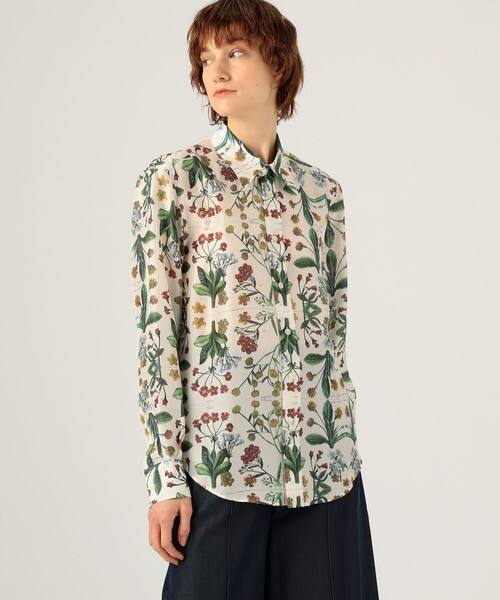 caban（キャバン）の「□CABaN シルク パレルモフラワープリント