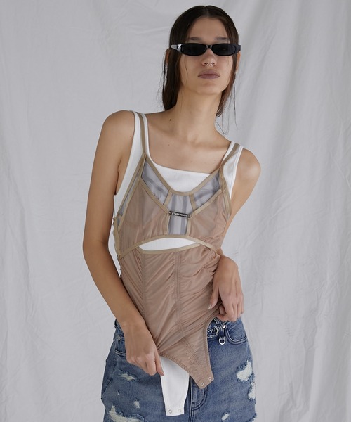 PRANK PROJECT（プランクプロジェクト）の「レイヤードチュールキャミ