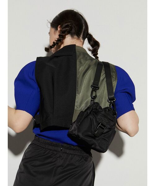 UN3D.（アンスリード）の「ファブリックミックスベスト（ベスト）」 - WEAR