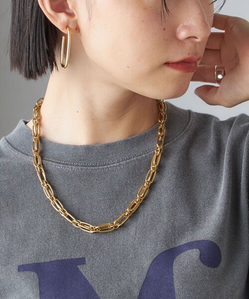 SHIPS（シップス）の「チャンキー チェーン ネックレス（50cm