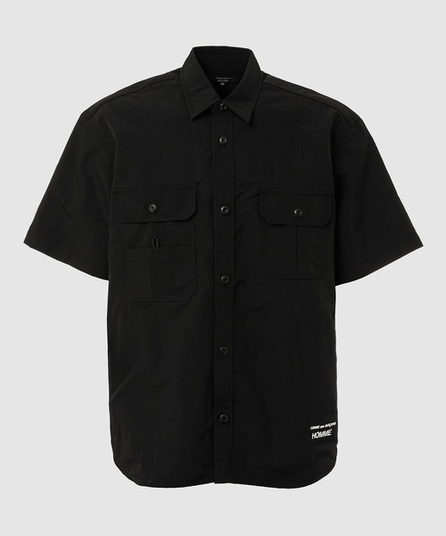 ナイロンタッサー LOGO シャツ（シャツ/ブラウス）｜COMME des GARCONS
