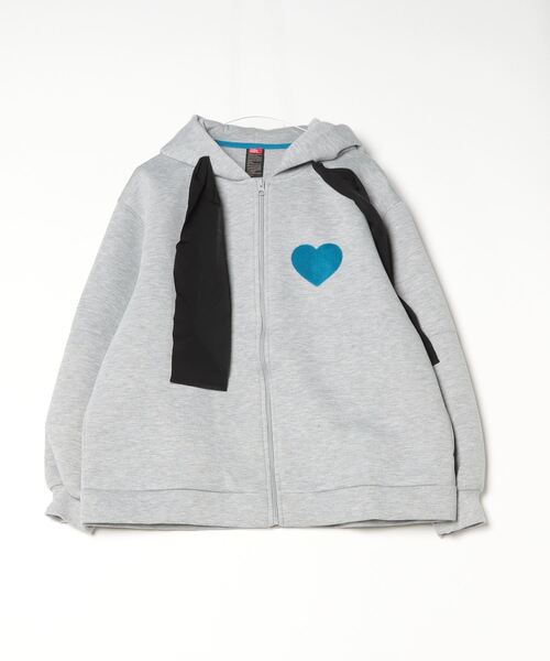 ハートワッペンジップパーカー（パーカー）｜DOUBLE STANDARD CLOTHING