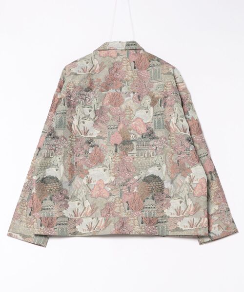 Revo. 風景画 ジャガード 総柄 ゴブランジャケット（ブルゾン）｜Revo