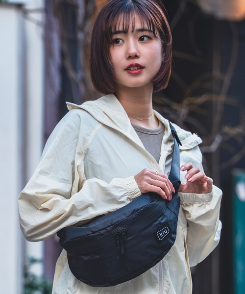 ウォータープルーフボディバッグ（ボディバッグ/ウエストポーチ）｜KiU