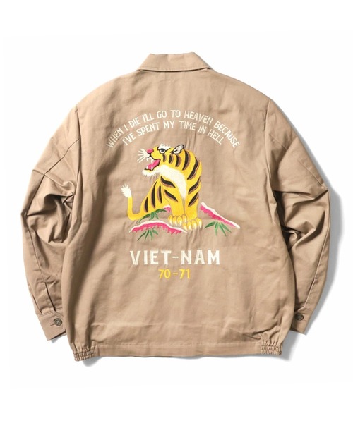 セール】【26SS新色追加】HOUSTON ヒューストン COTTON VIETNAM JACKET