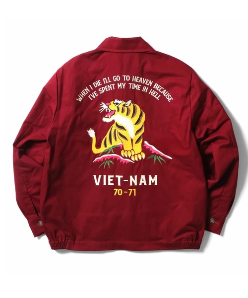 セール】【26SS新色追加】HOUSTON ヒューストン COTTON VIETNAM JACKET